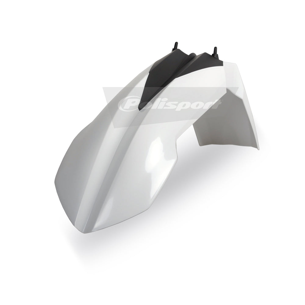 Polisport Plastic White Front Fender For KTM XC 300 2008-2012 Motocross Enduro